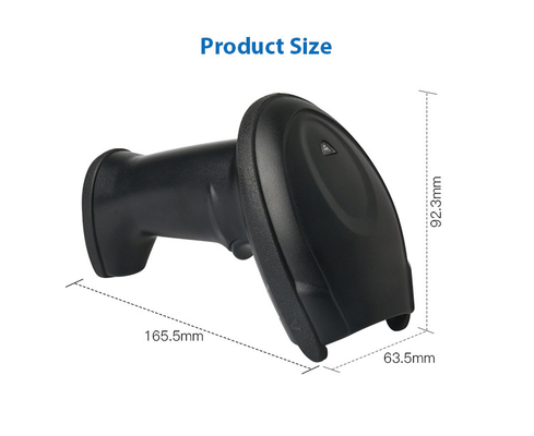 Bezprzewodowy ręczny czytnik kodów QR 1D 2D Skaner kodów kreskowych USB Przenośnik CMOS DS5900B-2D