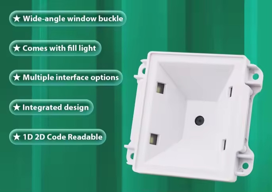 RS485 RS232 Wiegand Embedded 2D Barcode Scanner z trybem skanowania AUTO SENSE i rozdzielczością 3MIL