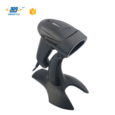 Szybki skaner kodów kreskowych 2D ręczny z Bluetooth, 300 skanów/sek, 32-bitowy, 640*480 CMOS, do punktów sprzedaży w supermarketach